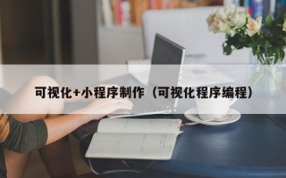 江阴可视化+小程序制作（可视化程序编程）